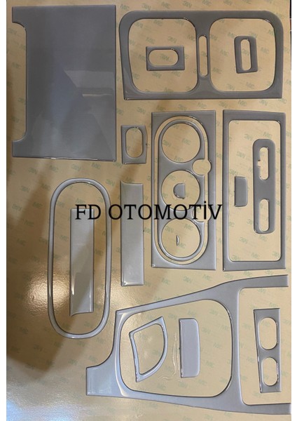 FD Otomotiv Renault Laguna 1 Konsol Kaplama Gümüş Renk