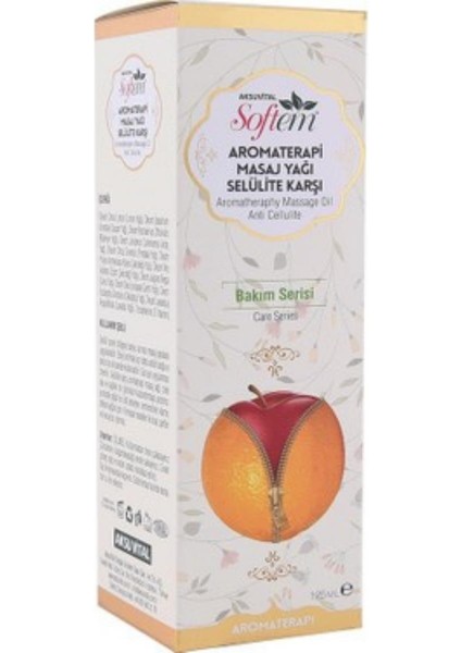 Softem Aromaterapi Masaj Yagi Selülit 125 ml