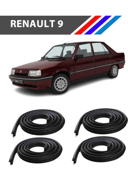- Renault R9 Broadway Spring Flash Ön ve Arka Kapı Fitili 4 Adetli Set