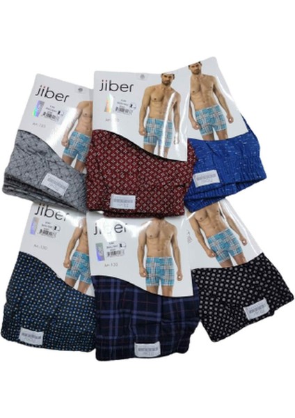 Erkek Baskılı Karışık Renk Boxer 130 - 12 Adet