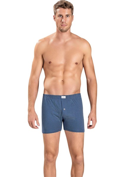 Erkek Baskılı Karışık Renk Boxer 130 - 6 Adet indirimleri