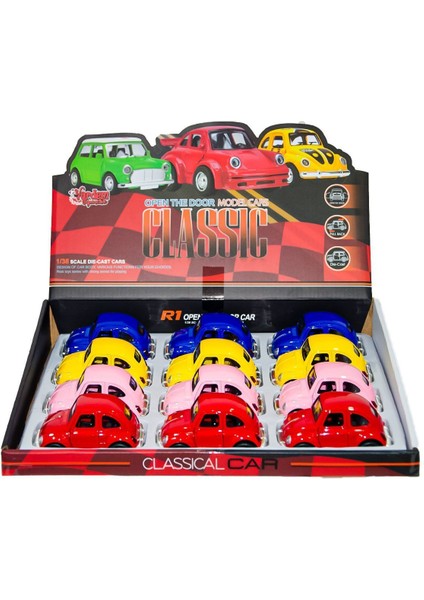 MY66-Q2121 Çek Bırak Kaplumbağa Metal Araba - Vardem Oyuncak