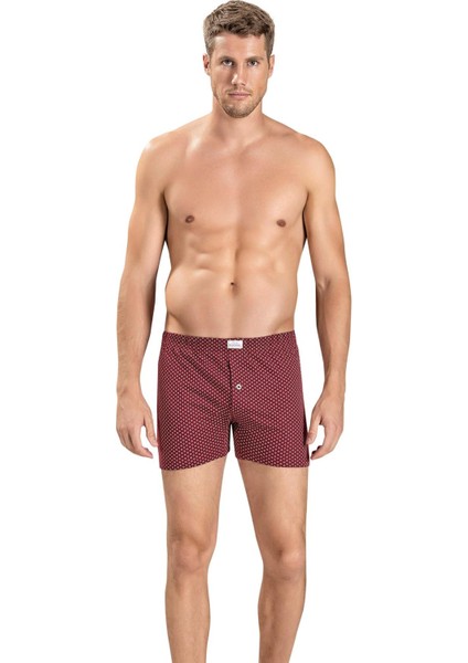 Erkek Baskılı Karışık Renk Boxer 130 - 3 Adet