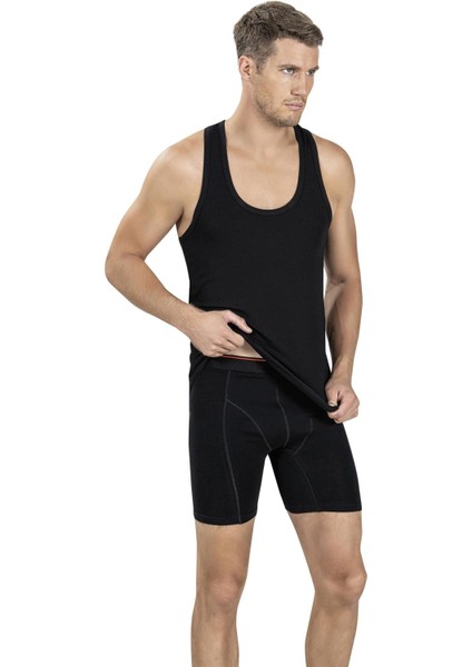 Erkek Pamuklu Likralı Klasik Askılı Atlet 147 - 12 Adet