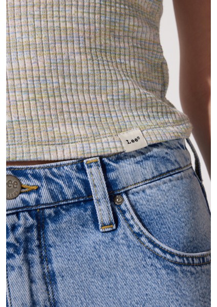 Drew Fit Çok Yüksek Bel Geniş Paça %100 Pamuk Jean Kot Pantolon fırsatları