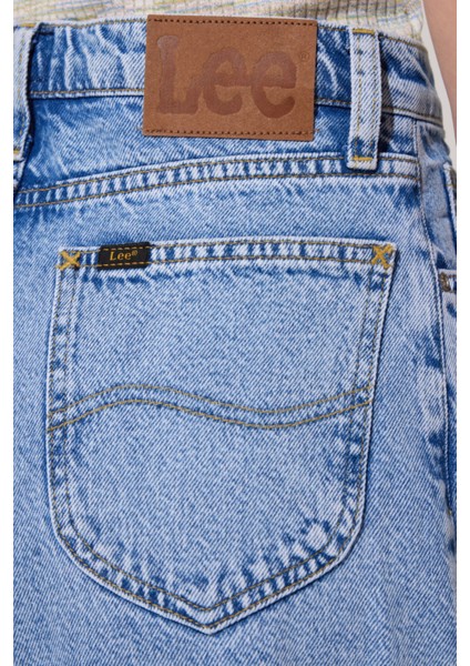 Drew Fit Çok Yüksek Bel Geniş Paça %100 Pamuk Jean Kot Pantolon indirimleri