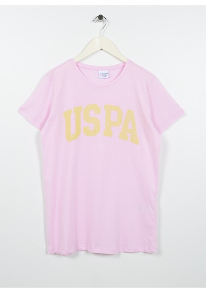 Baskılı Pembe Kız Çocuk T-Shirt KEAN-IY23