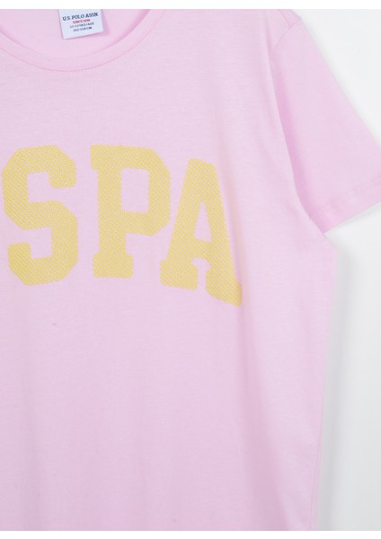 Baskılı Pembe Kız Çocuk T-Shirt KEAN-IY23 modelleri