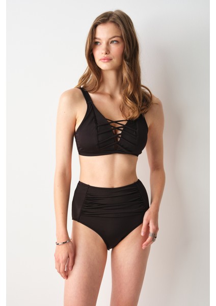 Dolores Toparlayıcı Bikini Tek Üst Siyah 239111 fiyatları