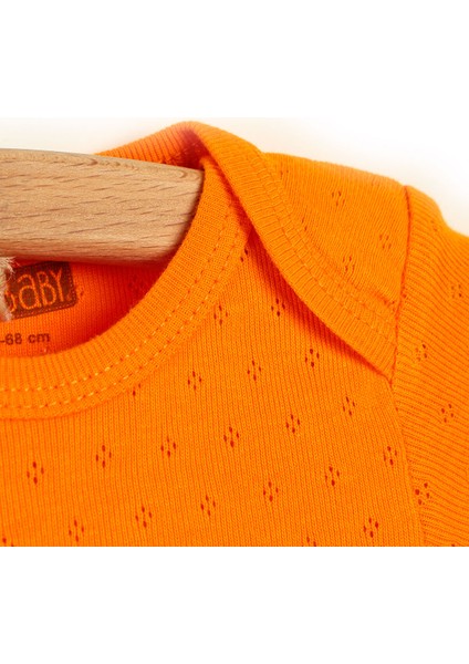HelloBaby Jakarlı Kısa Kol Body Unisex