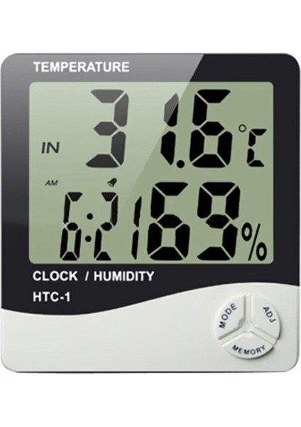 Masaüstü Dijital Termometre Nem Ölçer Higrometre modelleri
