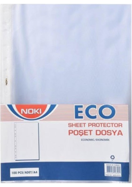 Eco Poşet Dosya 100'LÜ