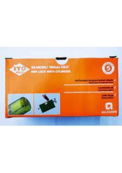 1170 Silindirli Tirajlı Kilit Karşılıklı – Demir Kapı Kilidi 140 Mm (Yeşil) modelleri