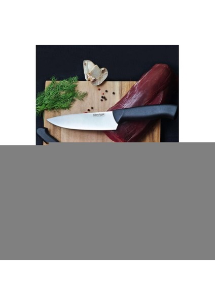 Cut 4 Chef's Kitchen Şef ve Sebze Bıçak Seti 17,5 cm 15 cm ve 12,5 cm ST-400.001 - ST-400.002 - ST-400.003 indirimleri