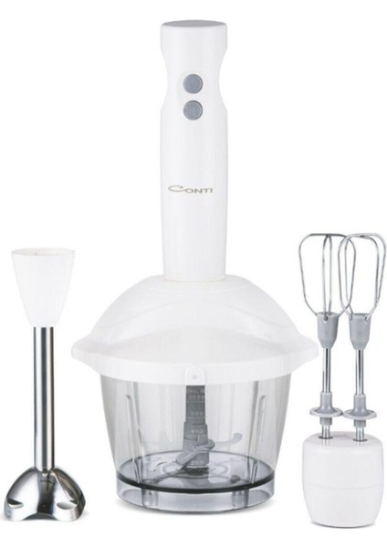 CMD-208 Multiset 3 Blender Set Krem