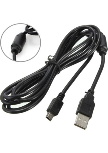 Sony Ps3 Uyumlu Kol Joystick USB Sarj Kablosu 1,5 mt Metre Playstation
