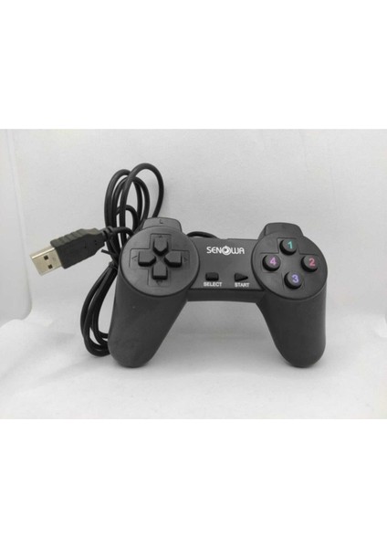 Titreşimsiz Oyun Kolu Analogsuz Game Pad Ucuz Oyun Kolu USB Pc Ps3 Uyumlu