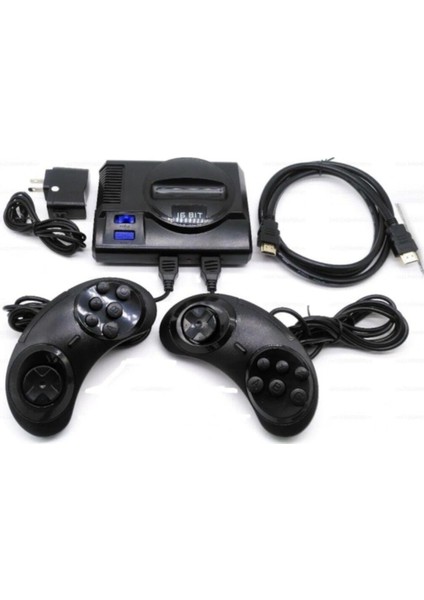 Mini Retro Süper Mini Mdk3 16 Bit Hdmı 168 Oyunlu Klasik Oyun Konsolu Süper