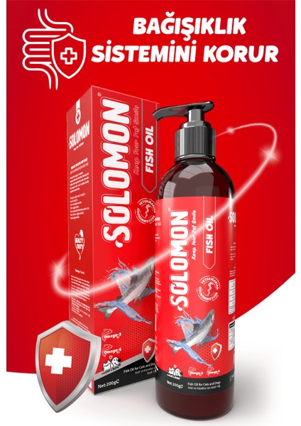 Fish Oil 200 ML Kedi ve Köpekler Için Balık Yağı indirimleri