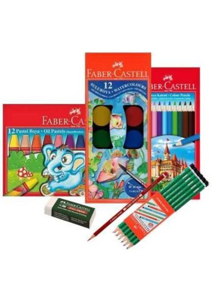 Faber Castell Okul Seti 17 Parça