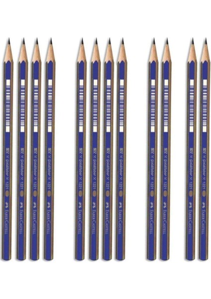 Faber Castell Faber-Castell Goldfaber Dereceli Kalem Çizim Seti 002
