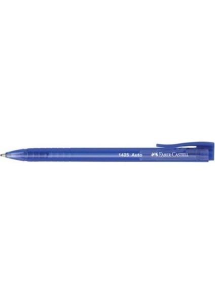 Faber Castell Faber-Castell 1425 Auto Tükenmez Mavi 10'lu Kutu (5211545551)