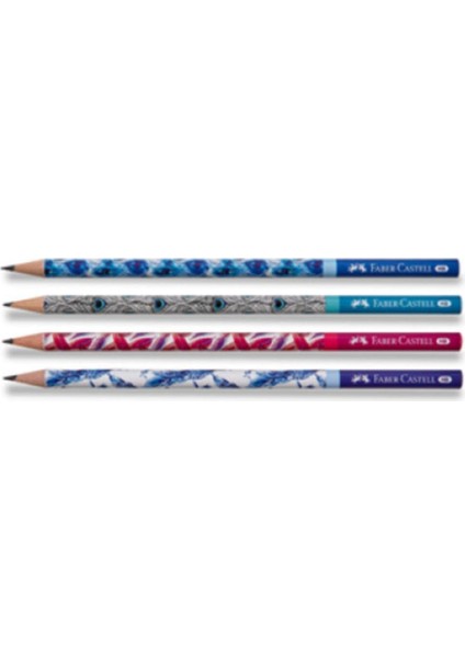 Faber Castell Faber Castel Peacok 12 Li Kurşun Kalem
