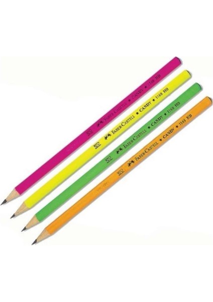 Faber Castell Candy Kurşun Kalem -4 Adet