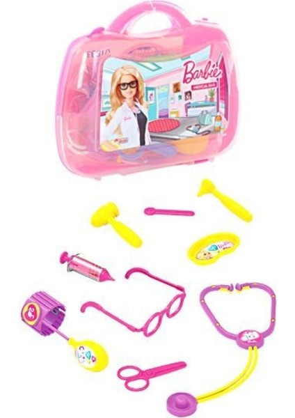 Barbie Doktor Seti Çantalı Eğitici