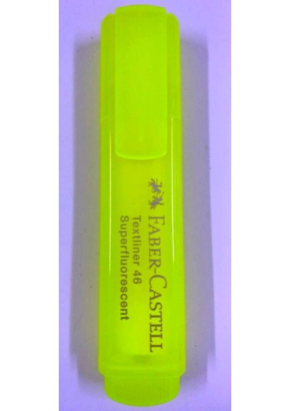 Faber Castell Fosforlu Kalem-Faber-Castell 3 Adet Şeffaf Gövde Foforlu Kalem. fiyatları