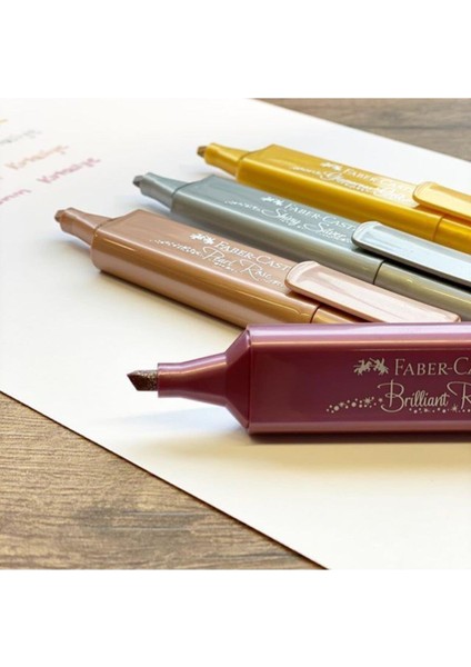 Faber Castell Metalik Fosforlu Kalem indirimleri