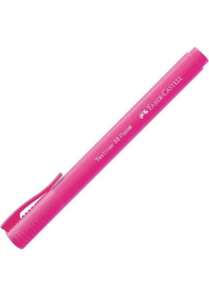 Faber Castell Faber-Castell Textliner 38 Highlighter Pastel Renkler Fosforlu Kalem