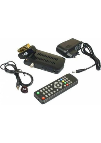 Scart Girişli Tüplü Tv Uyumlu Mini Uydu Alıcısı Kanalları Hazır Yüklü