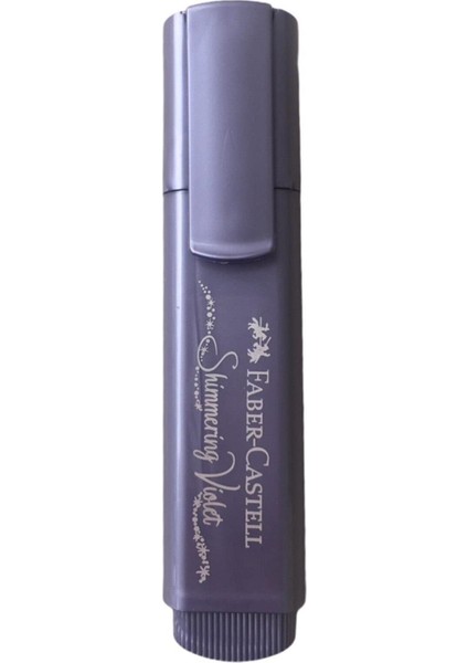 Faber Castell Faber-Castell Fosforlu Kalem 46 Metalik Mor