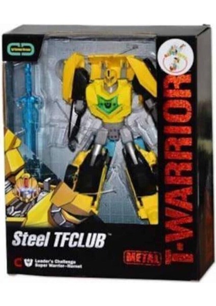 Metal Gövdeli Dönüşebilen Robot Bumblebee Araba