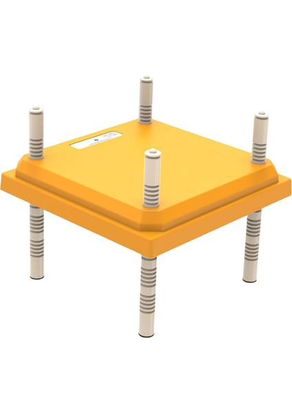 Elektrikli Sıcak Kalın Sıcak Chick Brooder Isıtma Plakası Brooder Isıtıcı Sarı 25X25CM (Yurt Dışından)