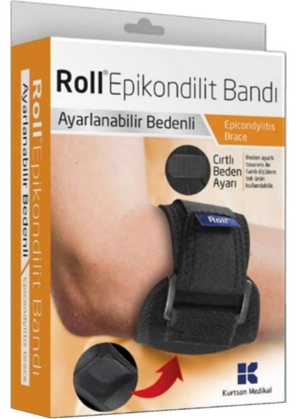 Epikondilit Bandajı Tenisçi Dirsek Bandı Epicondilitis Dirsekliği