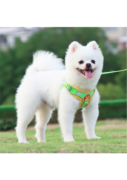 Evcil Hayvan Göğüs Tasması - Yeşil (Yurt Dışından)