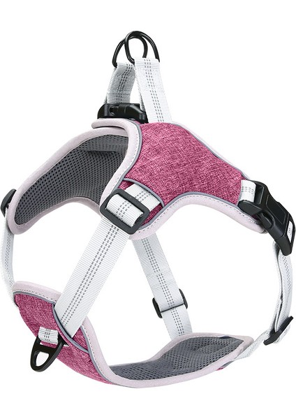 Köpek Göğüs Kemeri - Mor (Yurt Dışından)