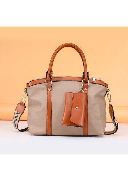 Bahar Oxford Kumaş Sınır Ötesi Çanta Kadın 2023 Yeni Moda Moda Tote Çanta Büyük Kapasiteli Omuz Messenger Banliyö Çantası (Yurt Dışından)