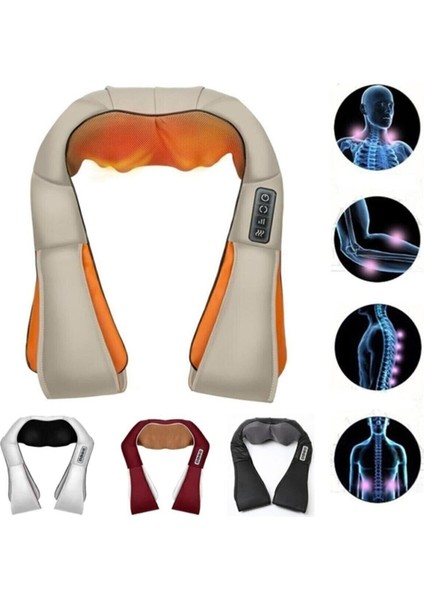 Ovmalı Isıtmalı Boyun Sırt Bel Omuz Masaj Aleti