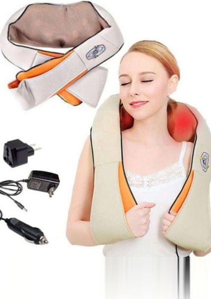 Ovmalı Isıtmalı Boyun Sırt Bel Omuz Masaj Aleti modelleri