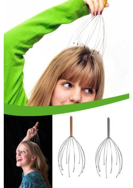 Kafa Masaj Aleti Bokoma Baş Boyun Kafa Masaj Saç Kaşıma Teli modelleri