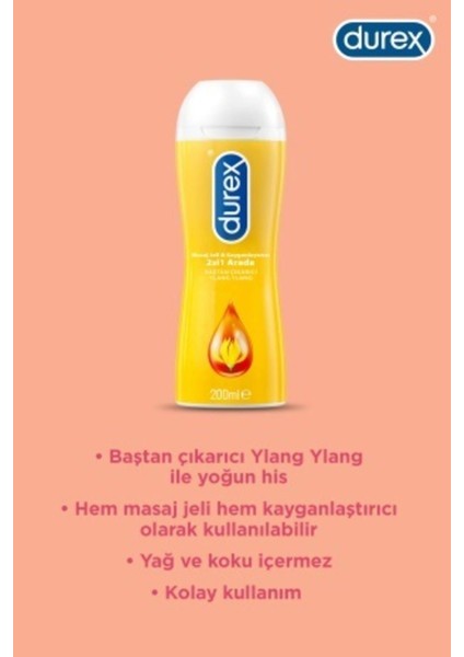 Play - Masaj Jeli Hassas Ylang 200 Ml fırsatları