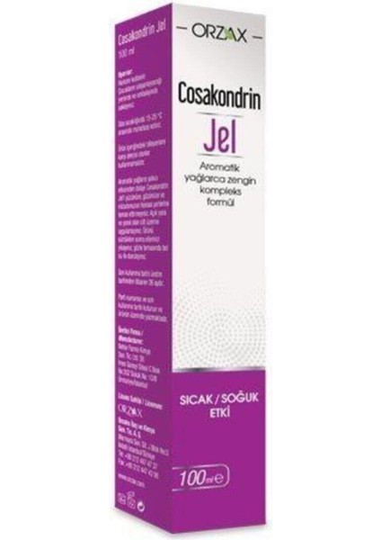 Orzax Jel 100 Ml
