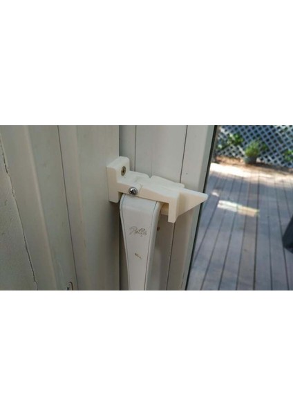 Kötü Kedi Sürgülü Kapı Mandal Plastik Aparat