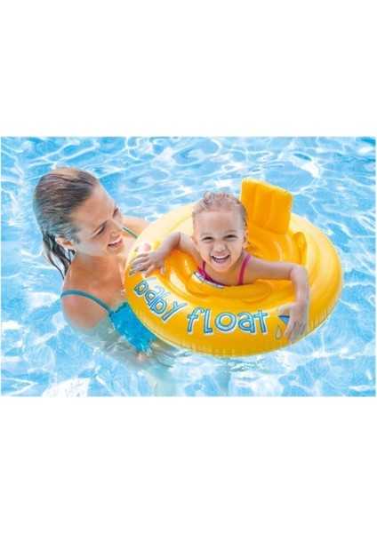 Intex Sarı Baby Float 70 cm 6-12AY