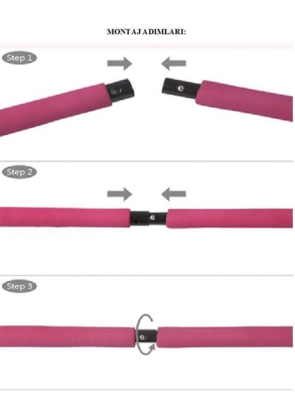 Portable Pilates Studio Jimnastik Egzersiz Çubuğu modelleri