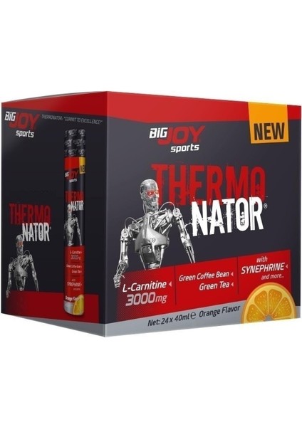 Bigjoy Sport Bigjoy Thermonator L-Carnitine 3000 Mg 20 Shot Portakal fiyatları