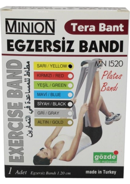 Egzersiz Bandi Tera Bant Sari MN1520